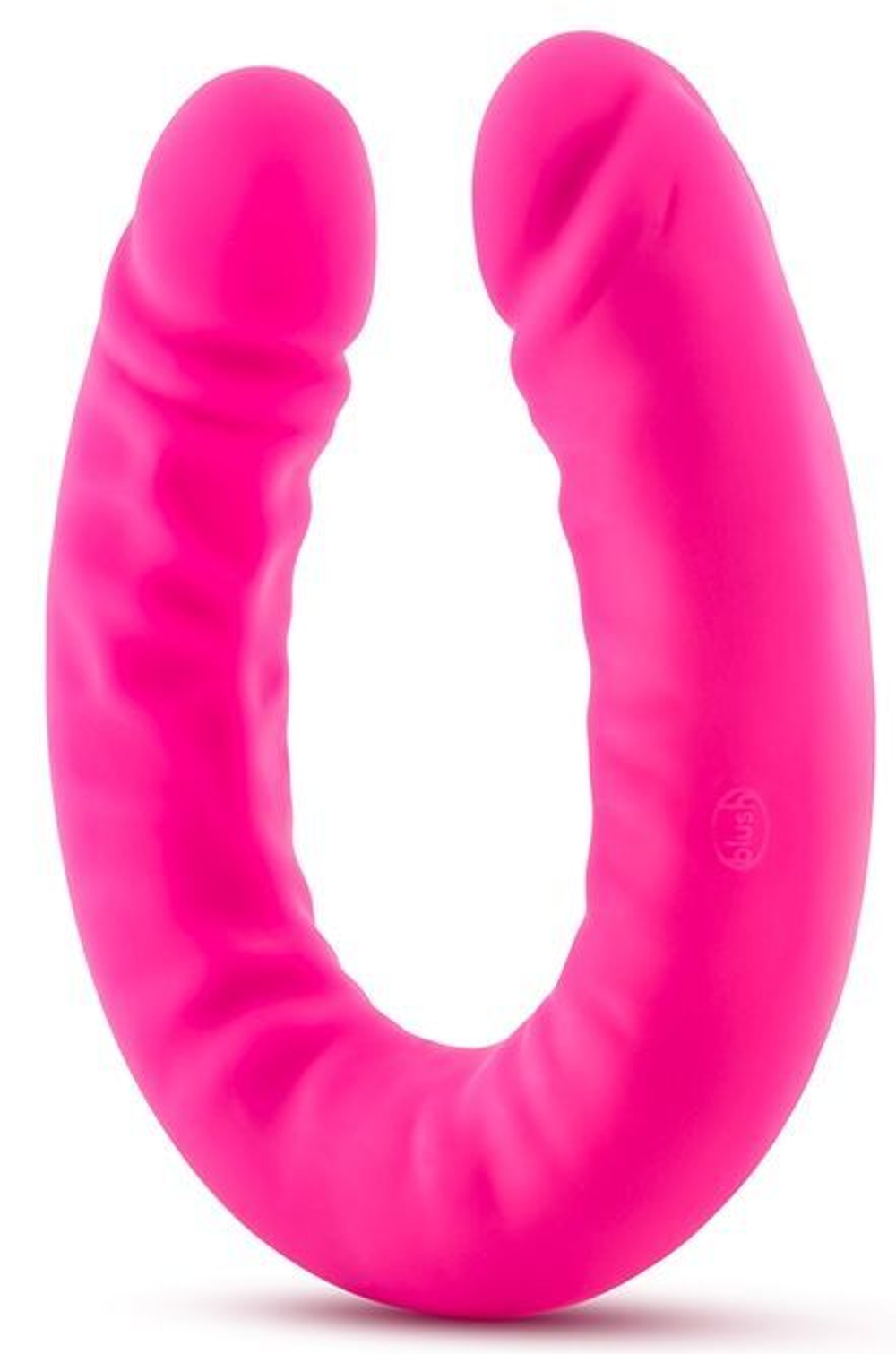 Розовый двусторонний фаллоимитатор 18 inch Silicone Slim Double Dong - 45,7 см. (Цвет: розовый)