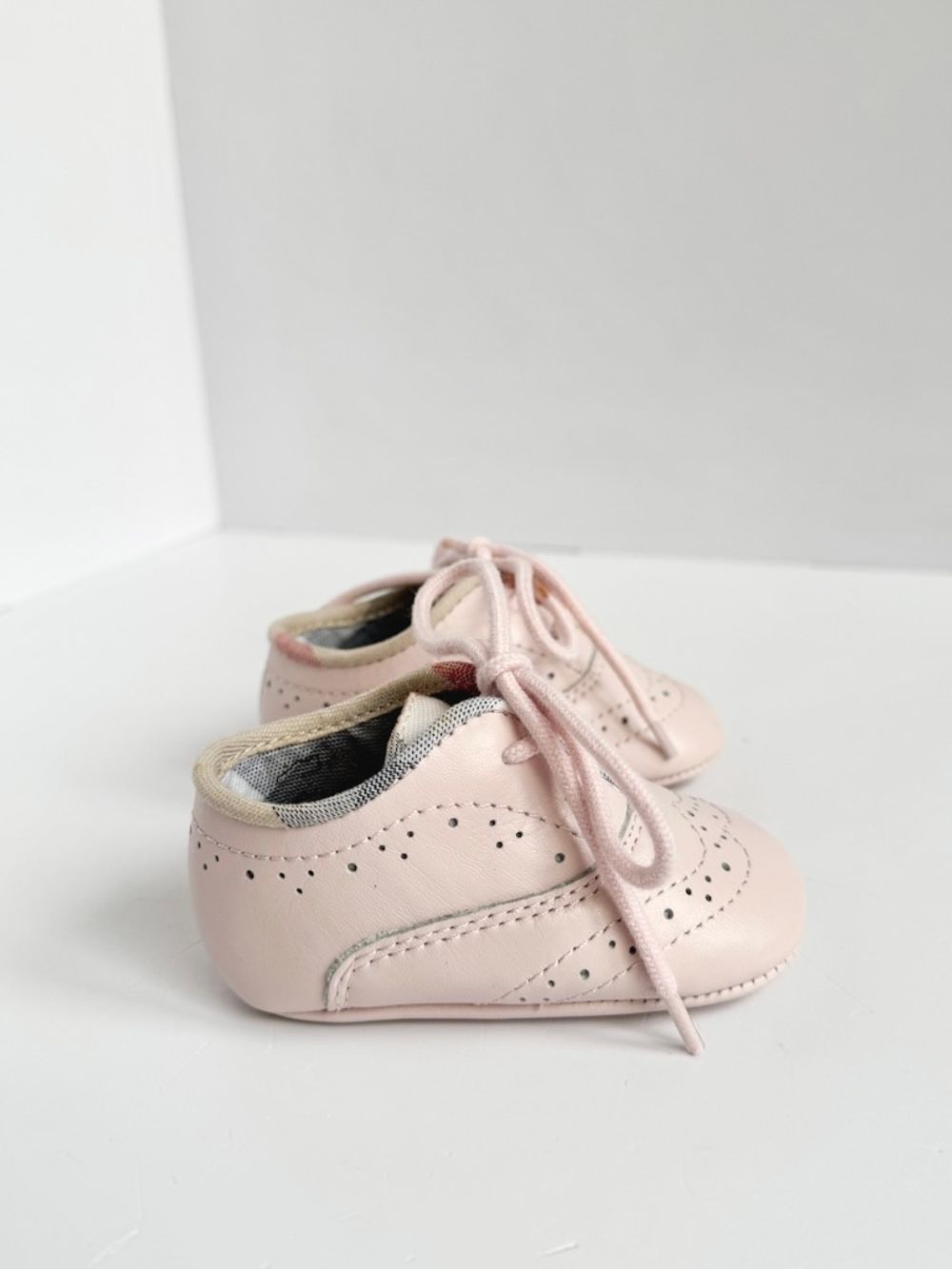 Кожаные пинетки Burberry, 17