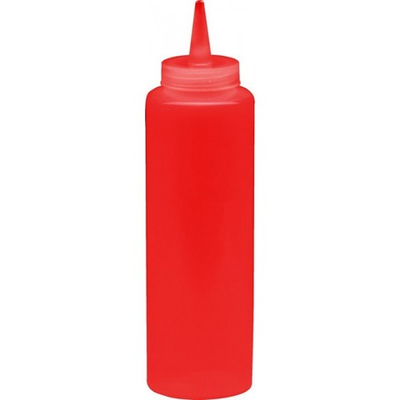 Диспенсер для бара красный (соусник) 375мл к1368/1