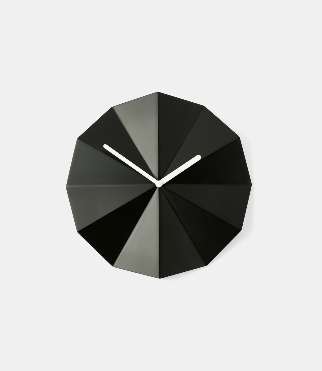 Lawa Design Delta Clock Black — настенные часы