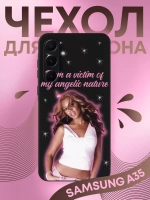 Чехол на Samsung A35 с принтом