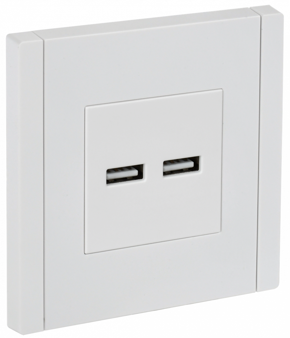 FORTE&PIANO Розетка USB A+A 3,1А FP249 белый IEK