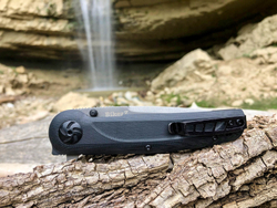 Складной нож Biker Z M390 (Cryo) StoneWash