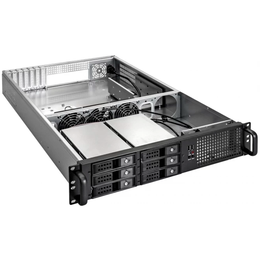 Серверный корпус ExeGate Pro 2U660-HS06/Redundant 2x550W