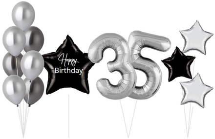 Набор шаров для него, 35 лет мужчине | 0030