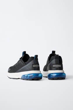 ZARA КРОССОВКИ С ВОЗДУШНОЙ ПОДУШКОЙ, ЧЕРНЫЙ