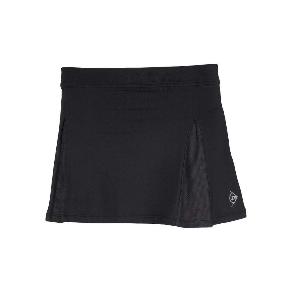 Женская теннисная юбка Dunlop Skirt Women - Black, Lightgrey