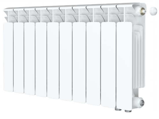 Радиатор Rifar Base Ventil 350 - 10 секций подключение нижнее (правое)