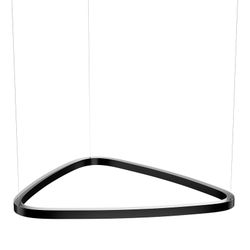 Профильный светодиодный линейный светильник подвесной треугольной формы 90Вт