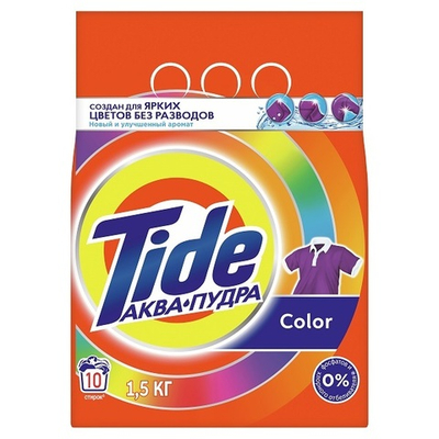 Tide СМС Автомат порошок,COLOR (1,5кг)