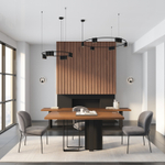 DK5060-BK Бра ORBIT, IP20, 3000К, LED, 10 Вт, черный матовый, алюминий