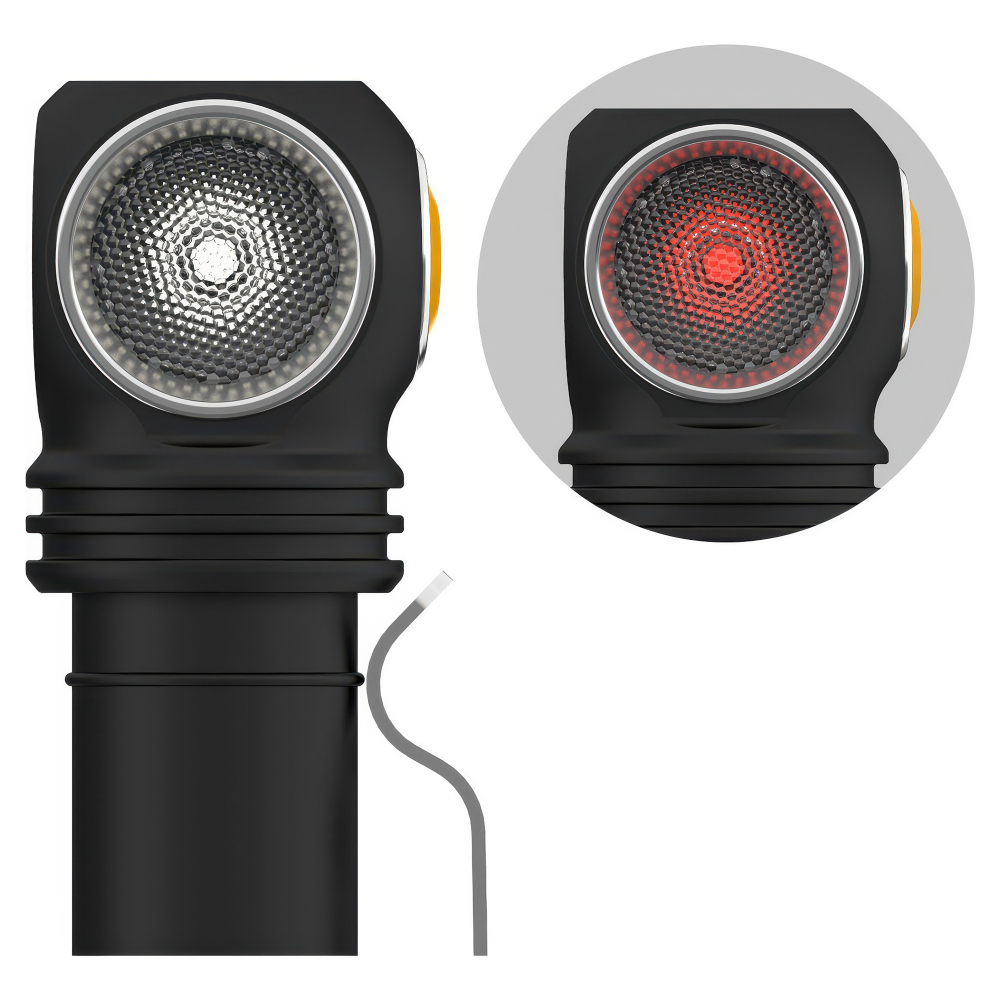 Налобный фонарь Armytek Wizard C2 WR Magnet USBлёгкий и компактный корпус из авиационного алюминия с премиальным анодированием.