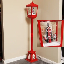 Рождественские уличные , музыкальные , снежные фонари 190 см