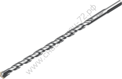 ЗУБР ПРОФЕССИОНАЛ 8 x 200 мм сверло по бетону усиленное, 3-х гранный хвостовик