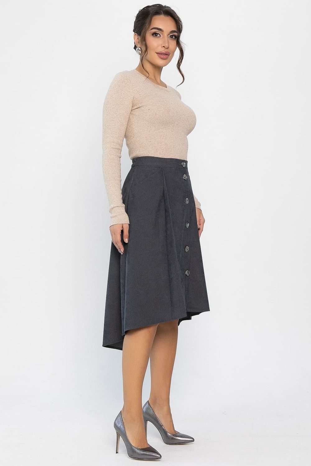 Юбка Севара (графит) Ю14217-10М LT Collection