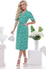 Платье мятного цвета с карманами DStrend (Акция)