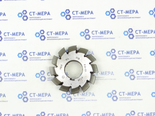 Фреза дисковая зуборезная М3.5 №4 Р18 Z=12 dпос=27 D=75