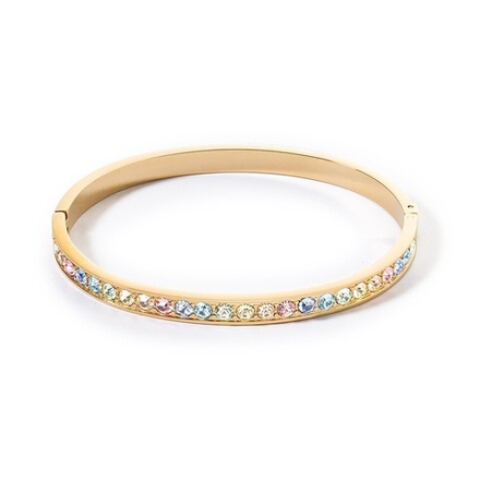 Браслет Coeur de Lion Multicolor Pastel Gold 19 см 0131/37-1590
