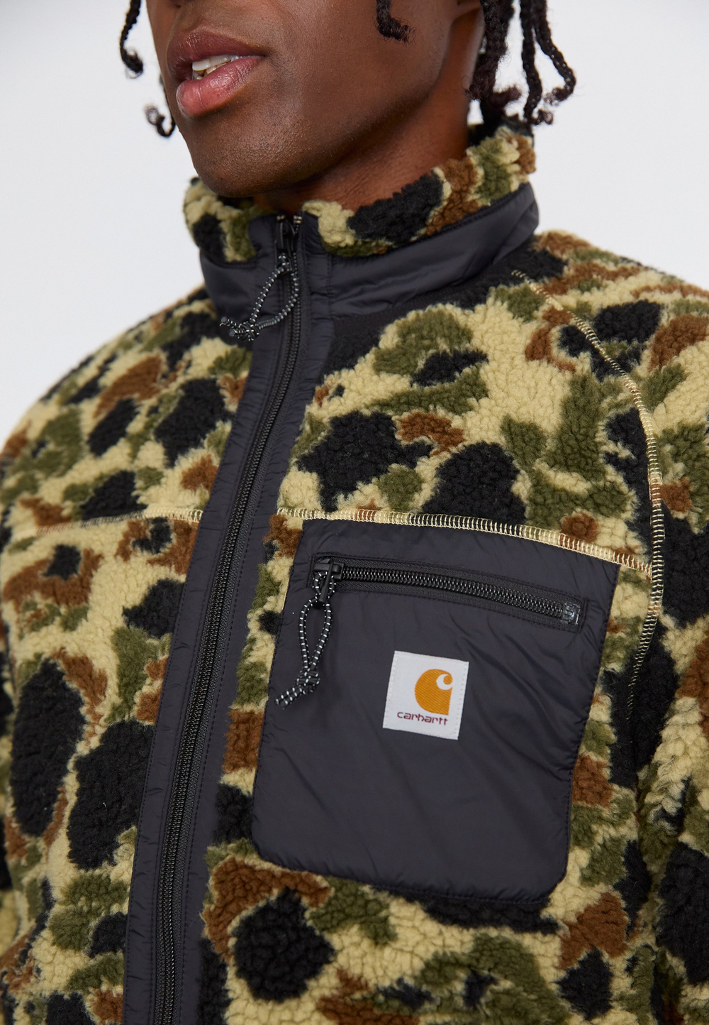 Carhartt WIP PRENTIS - Зимняя куртка - Чёрный