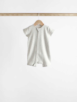 Боди с коротким рукавом для малышей Next Q53-627, 3 шт., Бежевый, Молочный