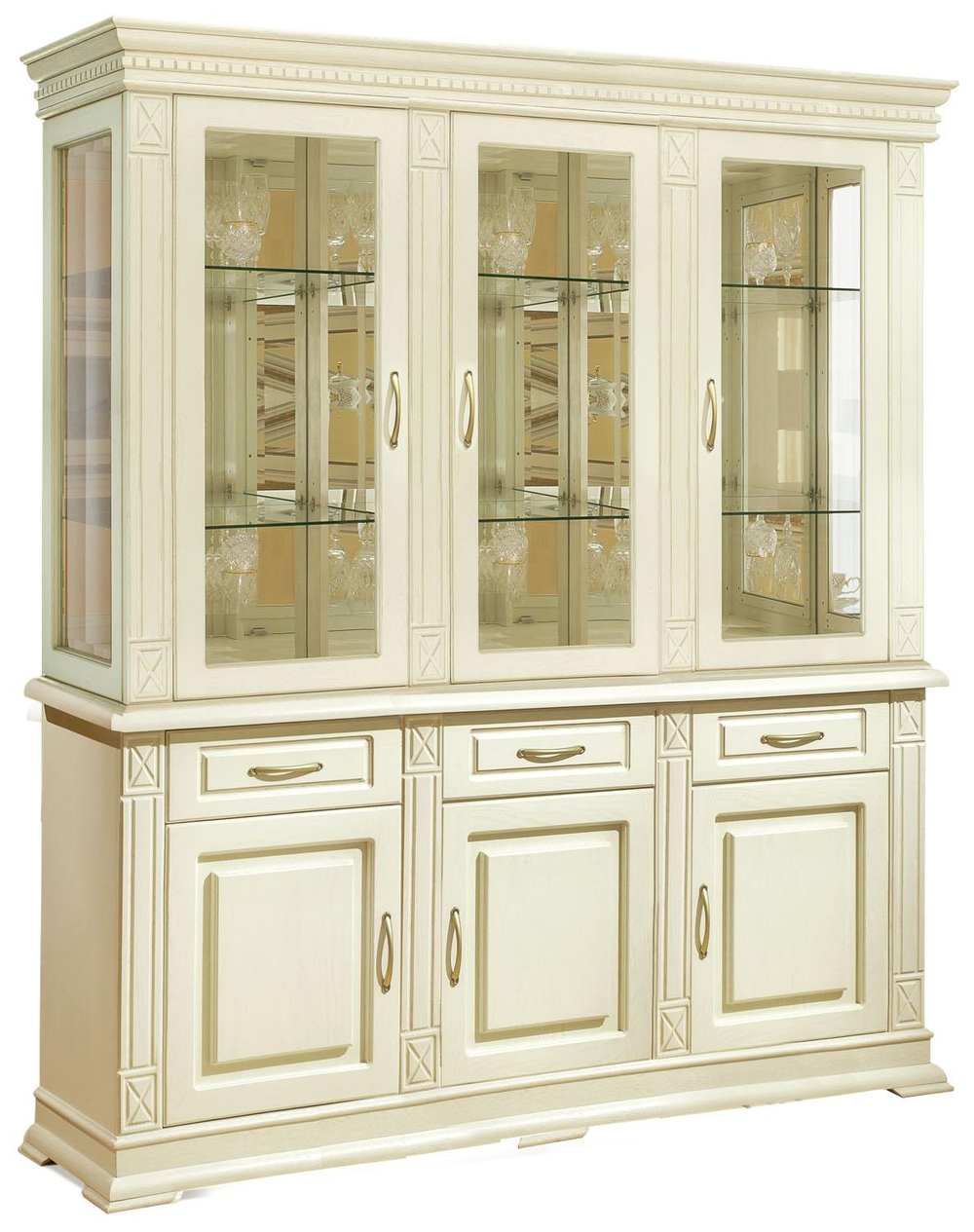 Шкаф комбинированный 3д «Верди Классик» П1.0487.0.20