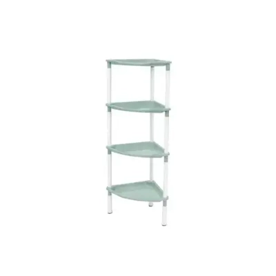 Этажерка угловая с полками Krita 4-х секц (серая мистерия)