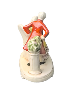 Статуэтка "Дама с кавалером читают письмо" Gräfenthal