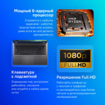 Ноутбук  Acer Aspire 15 A15-41M-R1HS 15.6 ", Ryzen 5, 16 Гб RAM, 1 Тб SSD, Radeon 760M, Металлический