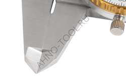 Штангенциркуль с круговой шкалой ШЦК-200-0.01 ГОСРЕЕСТР 89053-23 нерж.сталь ТОЧИНТЕХ