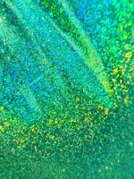 Блёстки Глиттеры 804-04мм - Зелёный голографик - универсальные