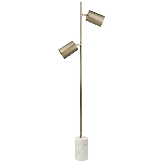 Торшер Irjo, 150 см, золото/белый мрамор