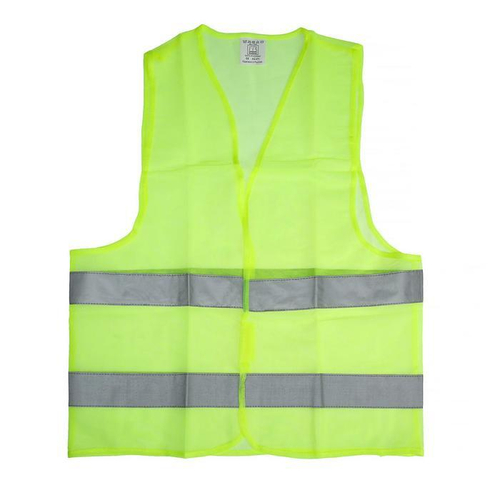 Жилет светоотражающий салатовый 2 полос детский