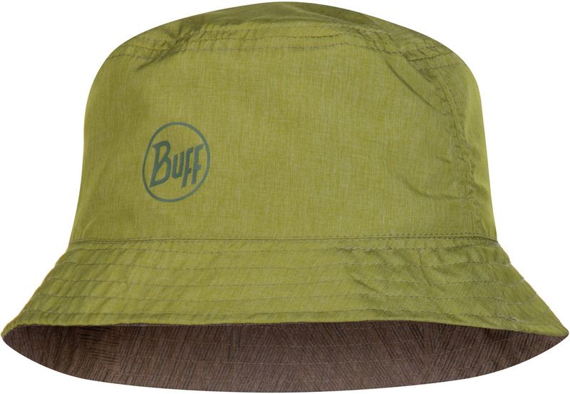 Панама двухсторонняя Buff Travel Bucket Hat Shady Khaki Фото 1