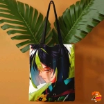 Сумка шоппер с принтом Genshin Impact