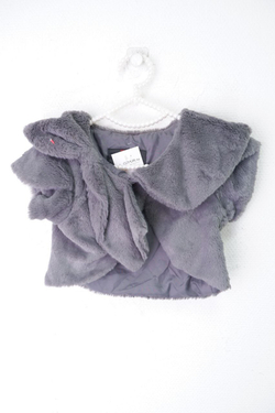 Болеро меховое на 8/9 лет