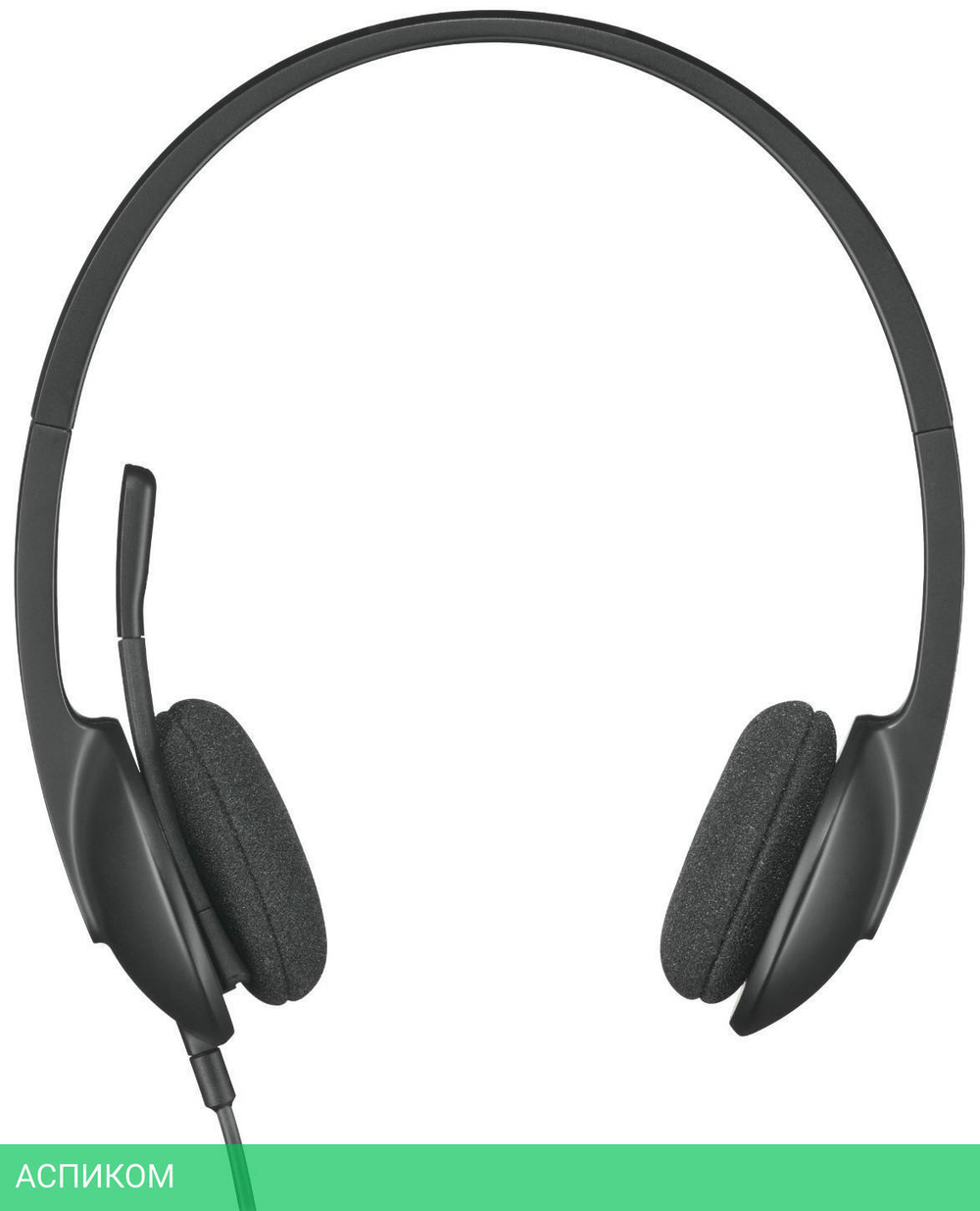 Гарнитура Logitech H340 черный (981-000509)