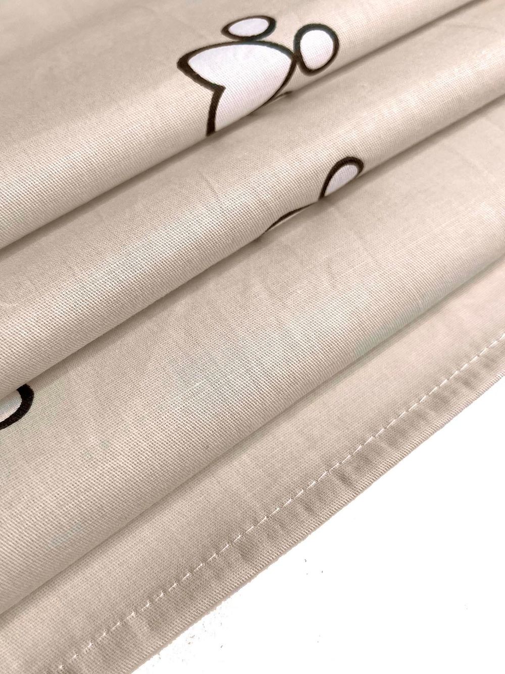 Постельное белье Milky Garden "КОТИКИ (компаньон)" евро наволочки 70х70 2шт Простынь 240х215 см Пододеяльник 200х215 см