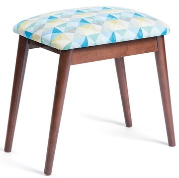 Банкетка М СТ 06 (тон Орех/ткань Arlekino Romb 02)