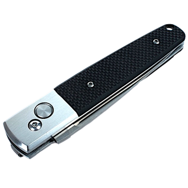 Нож Ganzo G7211-BK (F7211-BK) 440C (58-60 HRC) Выкидной с фиксацией *