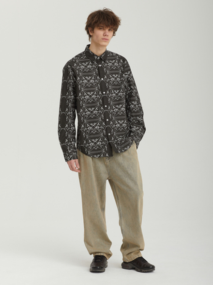 Мужская Рубашка Ttt Envelopes All Over Print