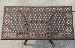 Столик из литого алюминия Крылья(Wings)