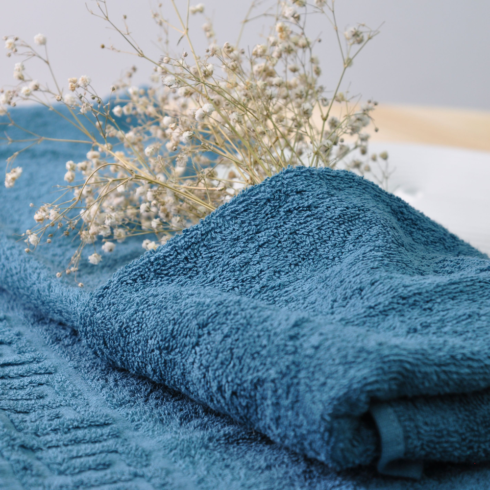 Полотенце махровое 40х70 хлопок 100%, темная бирюза