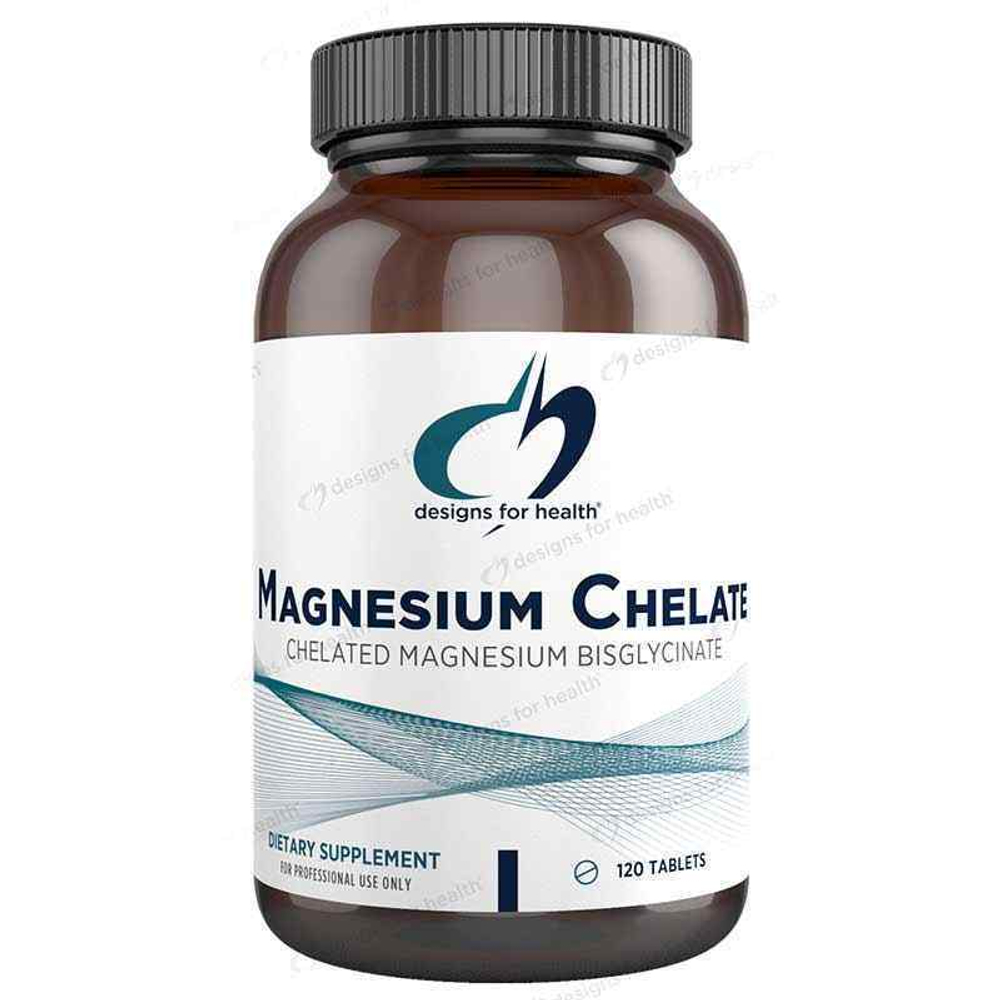 Designs For Health - Magnesium Chelate - 120 tablets