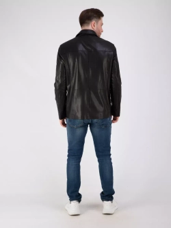 Куртка кожаная демисезонная