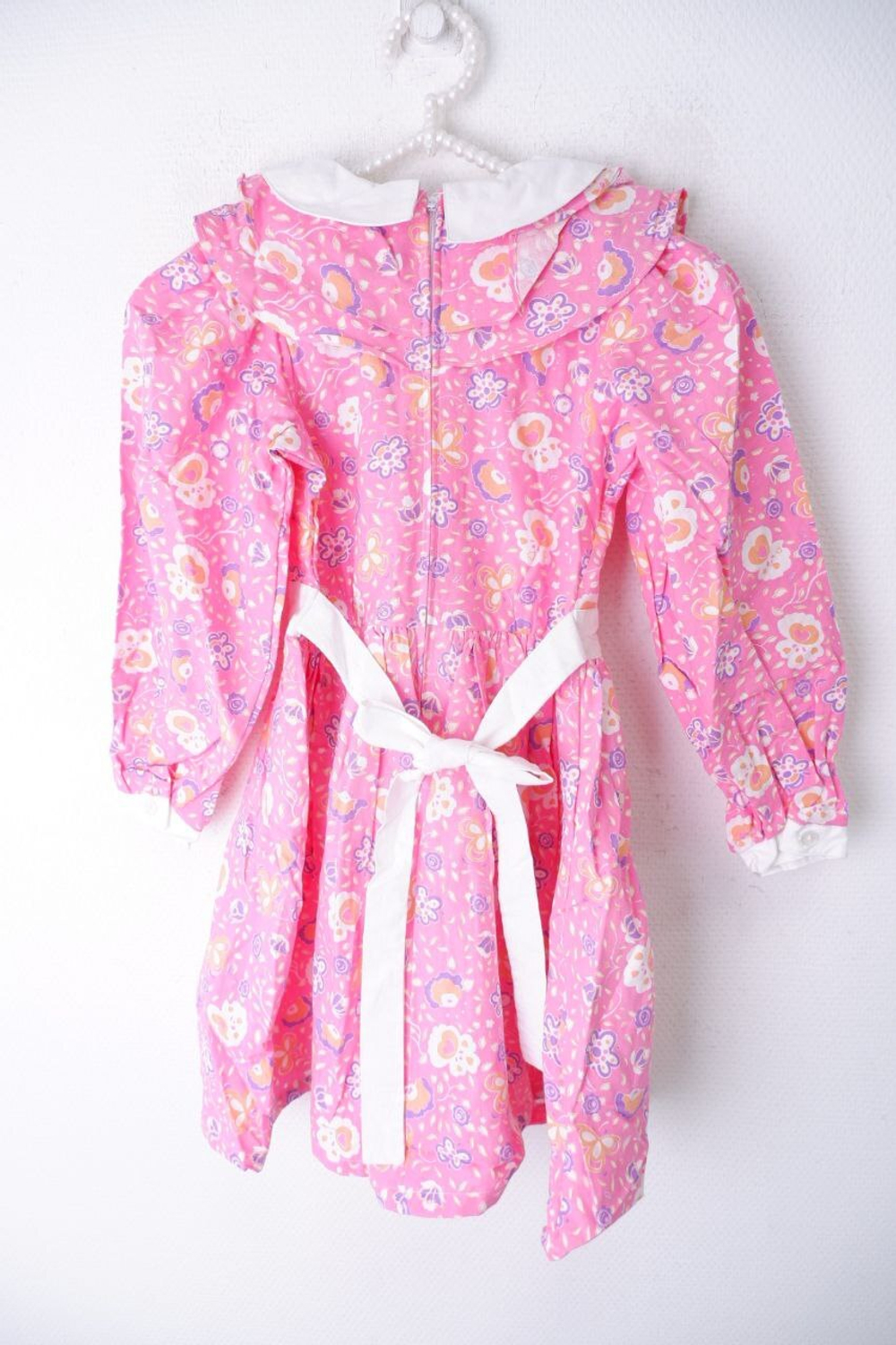 Платье из хлопка  с принтом на 7 лет, новое