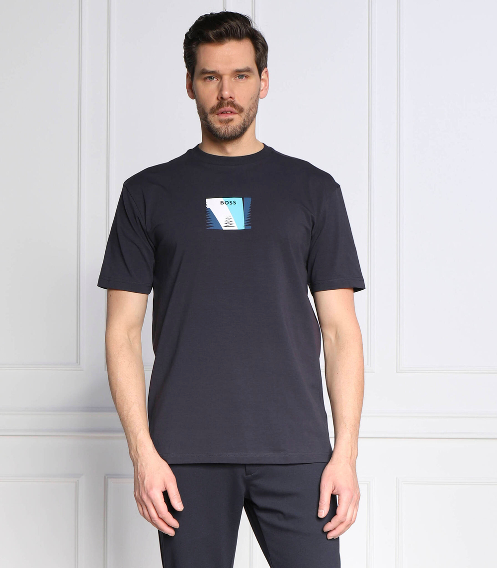 футболка tee 6 BOSS GREEN - темно-синий(50483771)