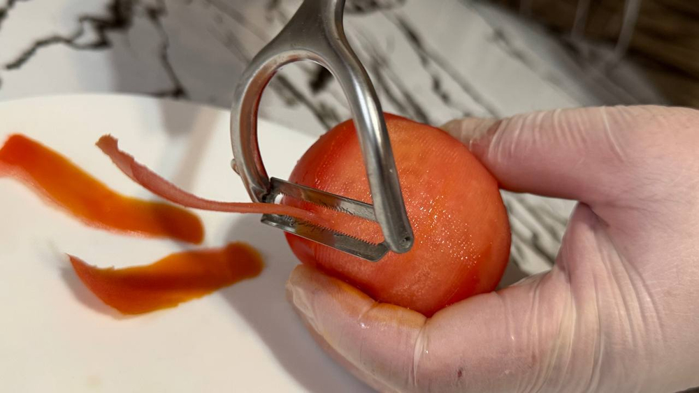 Универсальный набор кухонных приспособлений экономка-овощечистка + две овощерезки РУЧНОЙ РАБОТЫ