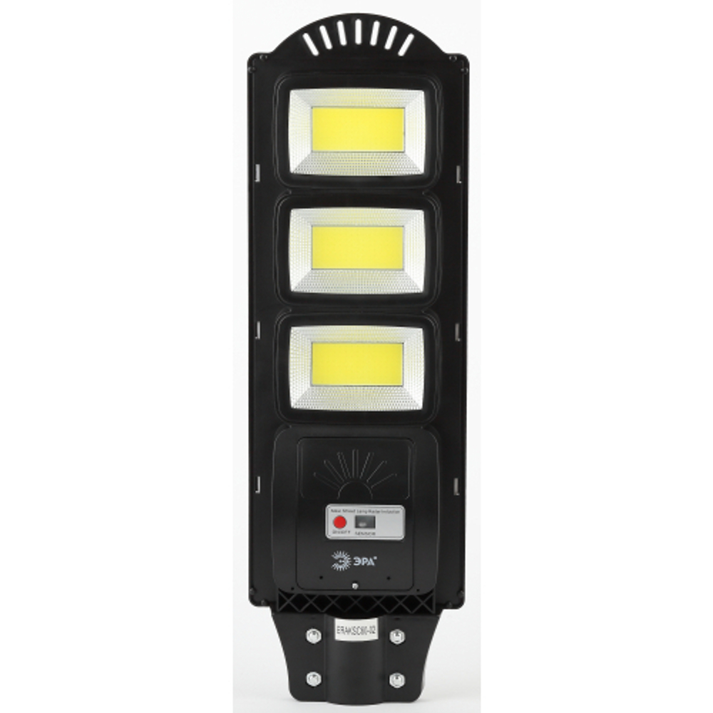 Консольный светильник ЭРА ERAKSC60-02 светодиодный уличный на солнечных батареях с датчиком движения 60W