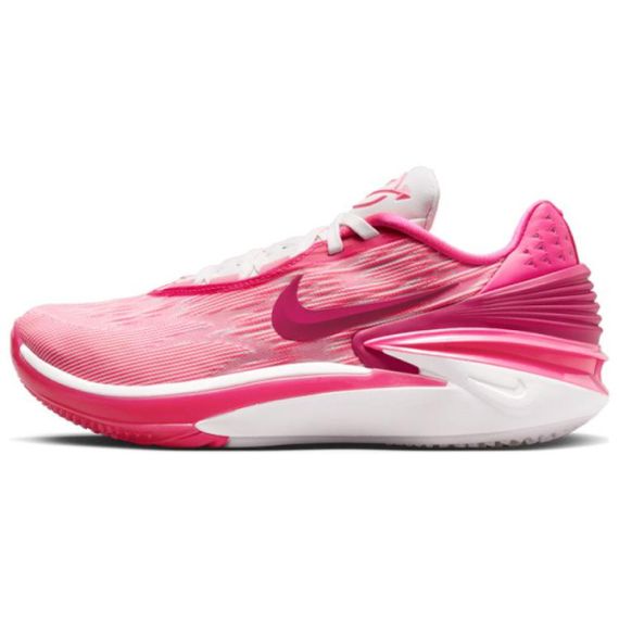 Nike Air ZOOM г.T. Cut 2 Баскетбольные кроссовки Low Топ Розово-белый Унисекс