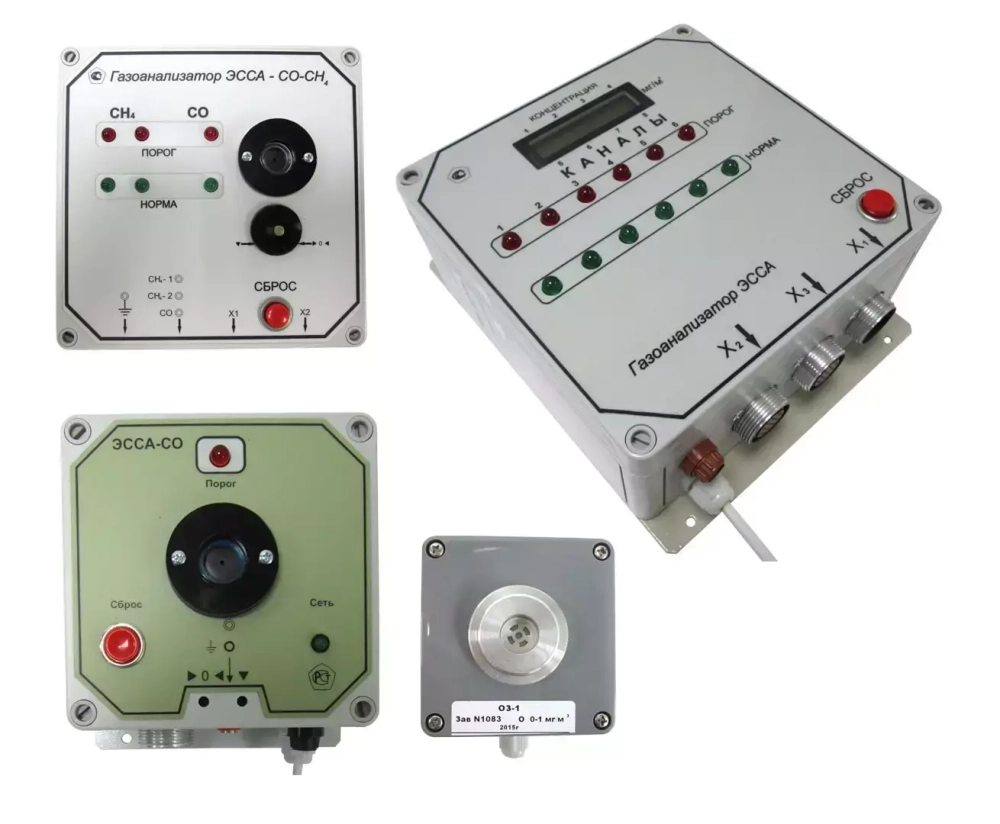 ЭССА газоанализатор автоматический с цифровой индикацией стационарный
